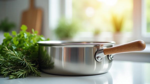 Optez pour une cuisson saine avec des casseroles en inox