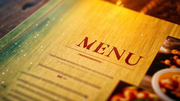 Top astuces pour un menu design qui captive vos clients